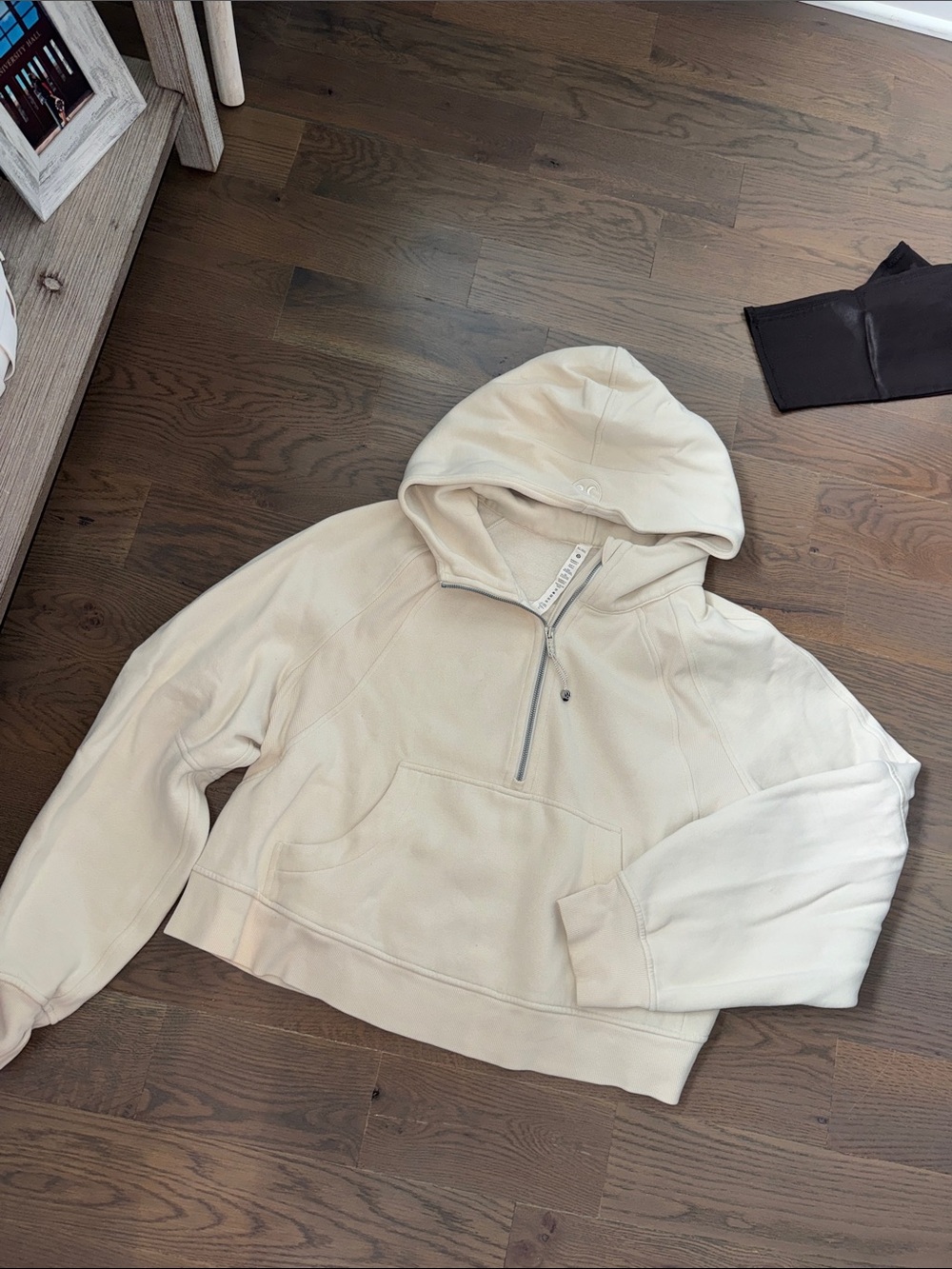 lululemon athletica Cream Half-Zip Hoodie